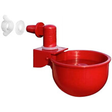 Fymlhomi Pack of 4 - Automatic Chicken Water Cup Waterer Kit for Poultry