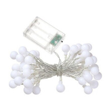 9.8 FT 30 LED Battery Operated Globe Ball, Fairy String Lights Decor for Bedroom Patio Indoor & Outdoor Party Wedding Christmas Tree Garden Lawn