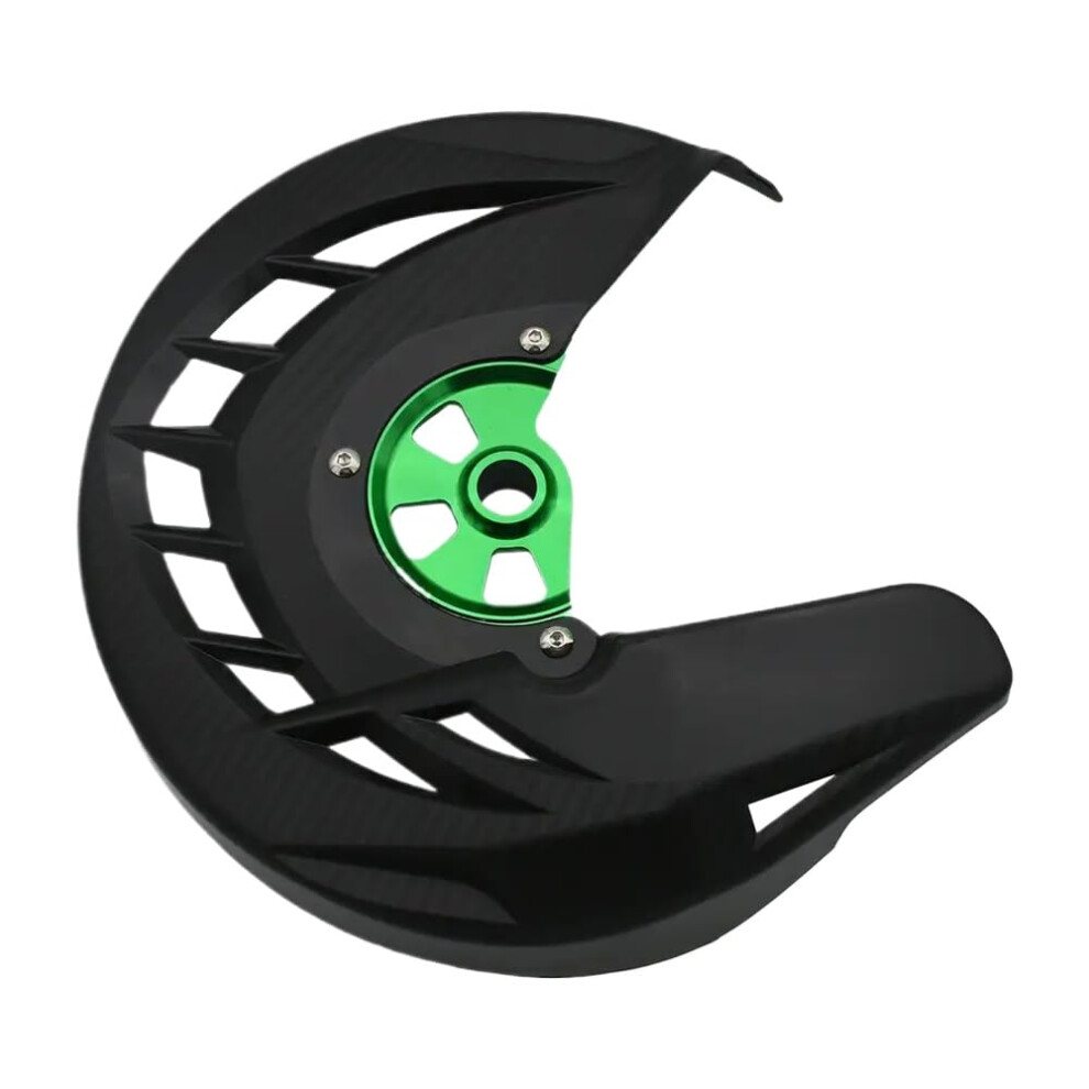 Motorcycle Front Brake Disc Guard For Kawasaki Kx125 Kx250 Kx450f Kx250f Klx450r Black 9455672556514
