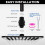 Shower Head Swivel Adapter Solid Brass 360 Adjustable Flow Shower Arm Connector Matte Black 4