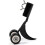 Weeding Tool with Wheels, Adjustable Lawn Weed Puller, Ergonomic Wooden Handle for Garden Yard 1