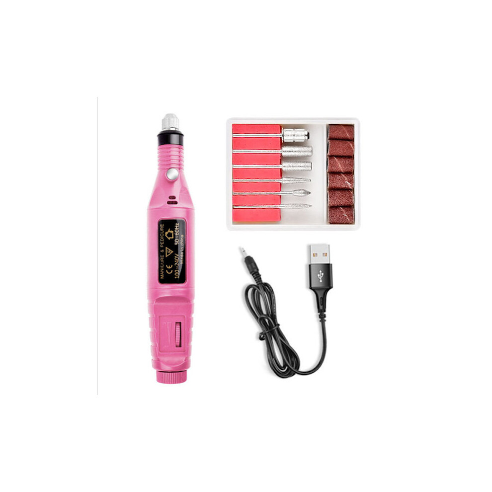 Toenail File For Thick Toenails Set Manicure And Pedicure Professional Pink 9149926304814