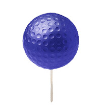 Bluethy Golf Boundary Marker Heavy Duty Anti-rust Indeformable Golf Boundary Pin Tee Marker for Outdoor