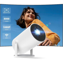 5G 4K Projector Smart HD LED WiFi Bluetooth HDMI. USB Android Home Theater - PA