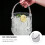 1 Set 2pcs Portable Ice Bucket Plastic Ice Clamp Ice Container (Transparent) 3