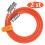 2pcs 1m 120W fast compatible with iphone charger red red 1