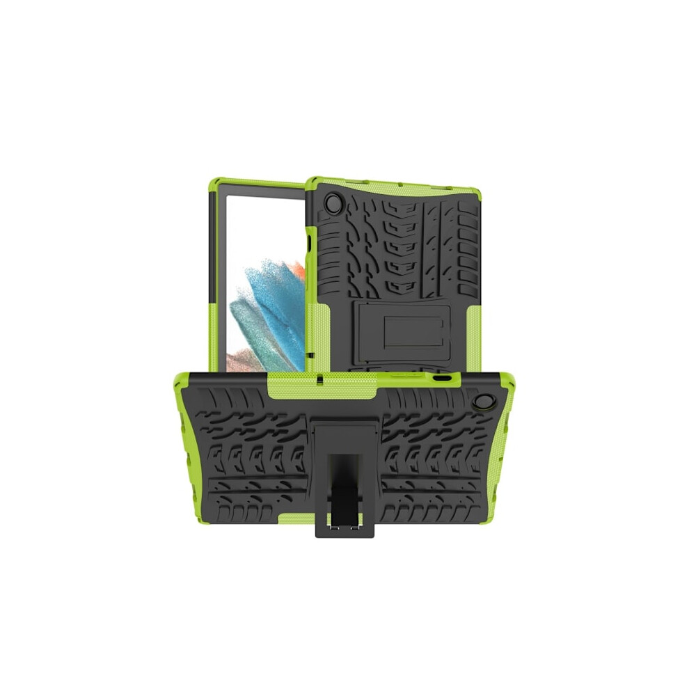 Compatible With Samsung Galaxy Tab A8 10.5 (2021) Shell Rugged Kickstand Armor Green 9058772569240