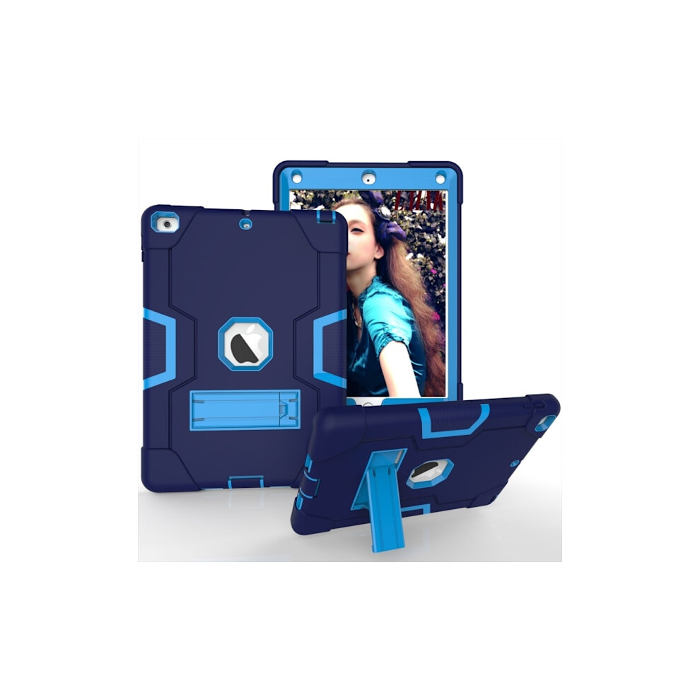 Compatible With Ipad 9.7" 5/6 Case With Stand - Blue 9058772569295