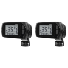 2X 24V/36V/48V/60V S886 Ebike LCD Display Panel Thumb Throttle 5PIN 6PIN for Electric Bicycles E-Scooter(5PIN)