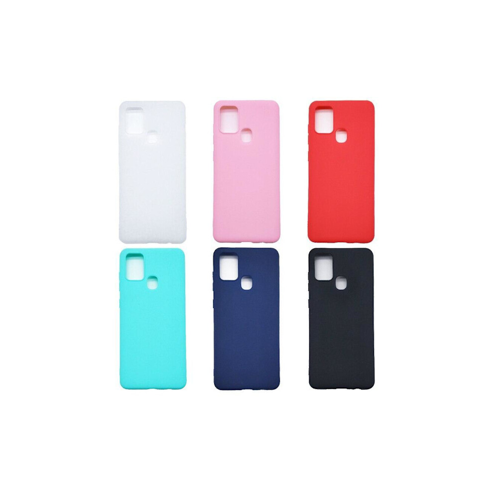 Skalo Compatible With Samsung A21s Ultra-Thin Tpu Case - More Colors Black 9058772069351