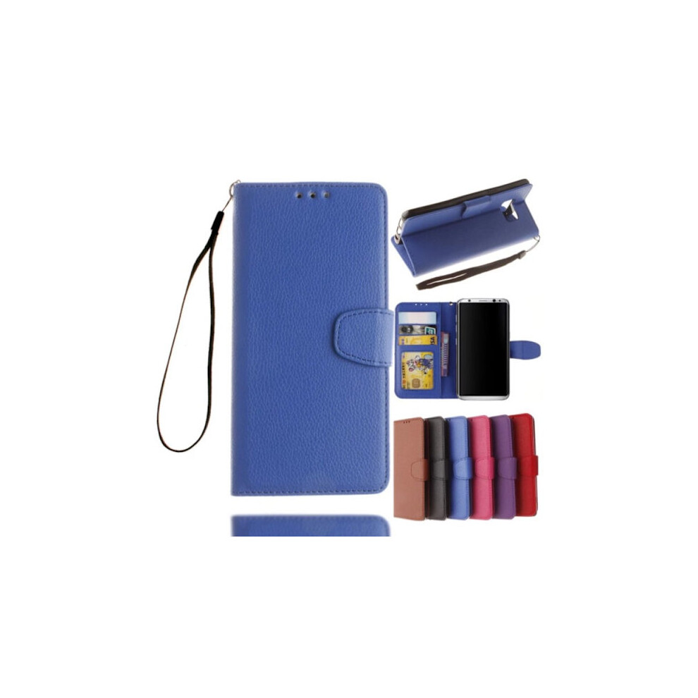 Compatible With Samsung Galaxy S7 Edge - Wallet Case By Nkobee Blue 9058772070012