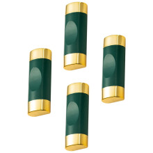 Natural Stainless Steel Chopsticks Rest Racks Japanese Holders Kitchen Utensils Cute Lucky Tableware 4 Pcs