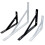 2Pcs Metal Shelf Bracket L Shape Thickened Corner Brace Shelf Right Angle Bracket 6