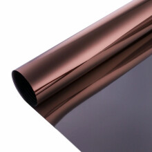 WSYW 35.4x78.7 inch One Way Privacy Window Mirror Film Sticker Heat UV Reflective Tint Foil Home Brown