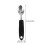 3 Pcs Stainless Steel Long-lasting Utensils Serving Spoon Fork Thin Handle Elder 3