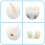 Beige Single Earhook Headset Mic Headworn Microphone 3.5mm 3 Pin 4 Pin XLR Plug 2