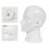Beige Single Earhook Headset Mic Headworn Microphone 3.5mm 3 Pin 4 Pin XLR Plug 4