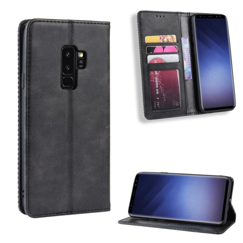 Case For Compatible With Samsung Galaxy S9 Pu Leather Magnetic Closure Wallet 9065759438086