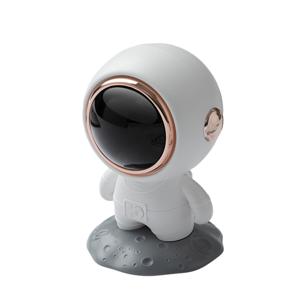 Paveos Astronauts Wireless Bluetooth Speaker, Cute Desktop Subwoofer With Cool Led Compatible With All Devices, Light/White 9322103138758
