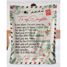 Minky Baby Blanket with Name Embroidery, Soft AllSeason Throw for Nursery Crib