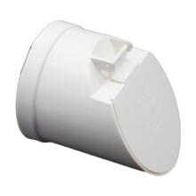 AFQH Sewer Cleanout Adapter, PVC Drainage Pipe Floor Drains Auto Closing Displacement Valve Cover, compatible with standard drain systems