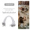 50pcs Elastic Mask String Cord Stretch Loop Band with Ends Hat Elastic Ropes 5