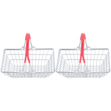 2pcs Stainless Steel Fryer Baskets Snacks Fries Storage Basket Food Holders