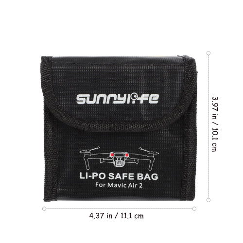 Battery Explosion-proof Bag Organizer Box Pouch Batteries Drone Protective Fireproof Fabric 1