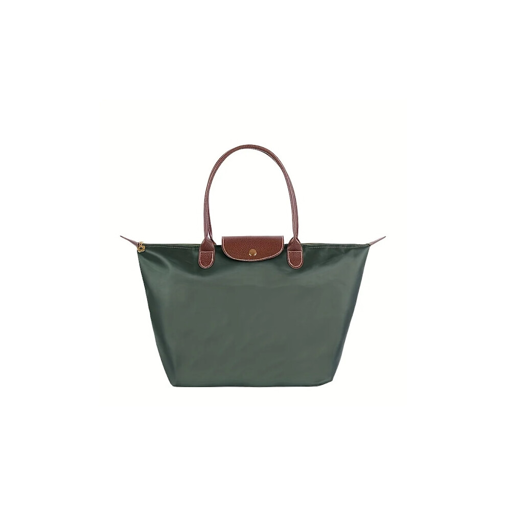 Waterproof Nylon Dumpling Handbag Bags Women Tote Bag Ladies Large Capacity Handbag For Travel Foldable Casual Shoulder Bag Gray Gray Gray M 9322103950107