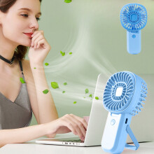 Donemore Mini Portable Turbo Fan, USB Rechargeable Silent Personal Fan for Travel, Camping, Office, Home, Outdoor
