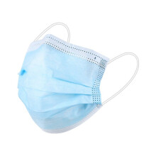 100 3-ply disposable medical masks - 3 layers of protection - High quality surgical masks with antibacterial filtration - 3-ply medical mask,-Adélala