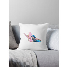 A NEW Barbie Mermaidia Elina and Nori Throw Pillow Covers Cases Cushion Cover Case Sofa 18x18 Inches