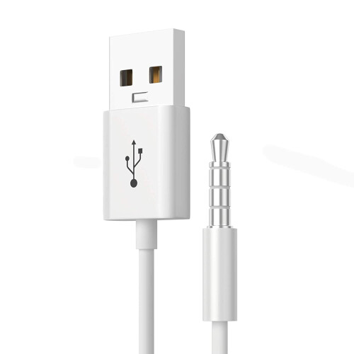 10.5cm Length 2 in1 USB Charger and SYNC Data Cable for Shuffle 3rd / 4th / 5th Generation