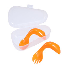Food Supplement Spoon and Fork Set Baby Feeding Supplies Baby Utensil Child Baby