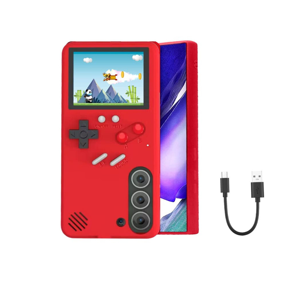 Retro Gameboy Case For Galaxy S23 Plus, Compatible With 36 Classic Games, Funny Handheld Gaming Cover 9338982162371