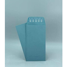 250 Cashier Depot Coin/Cash/Small Parts #7 Envelopes, 3-1/2" X 6-1/2", Peel & Seal, Premium 24lb., 250/Box (Blue)