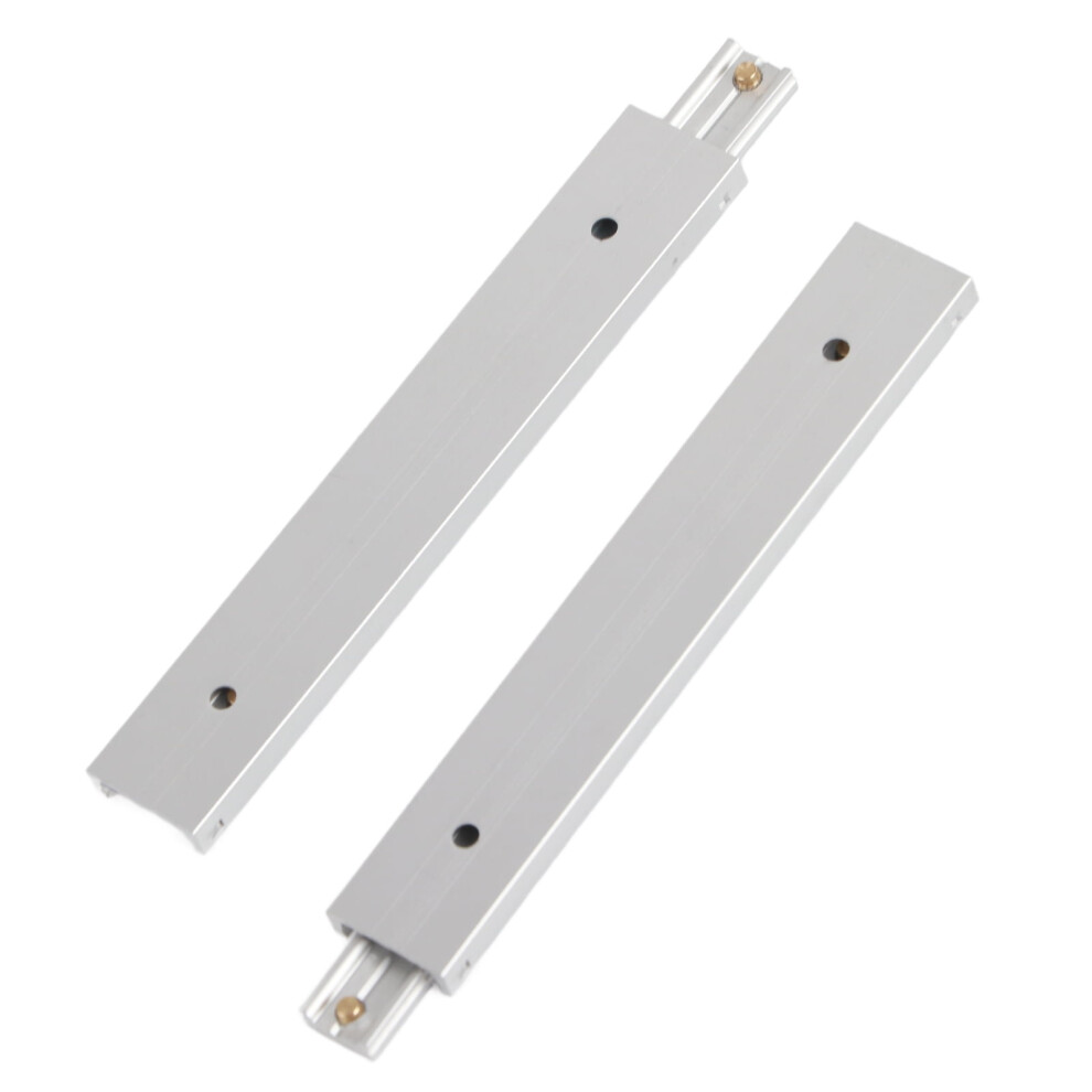 Growcolor 2Pcs Set Mini Aluminum Alloy Durable Smooth Slideway For Drawer Cabinet(?100Mm) 9499224718678