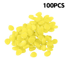 Xubond Home Decor, Artificial Resin Luminous Stone Fish Tank Aquarium Landscaping Pebbles Fluorescent Stones, Stone