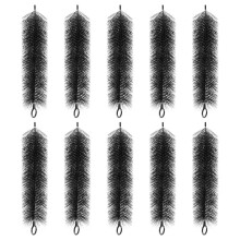 10PCS Stainless Steel Core Brush Aquarium Filter Fish Tank Pond Biochemical