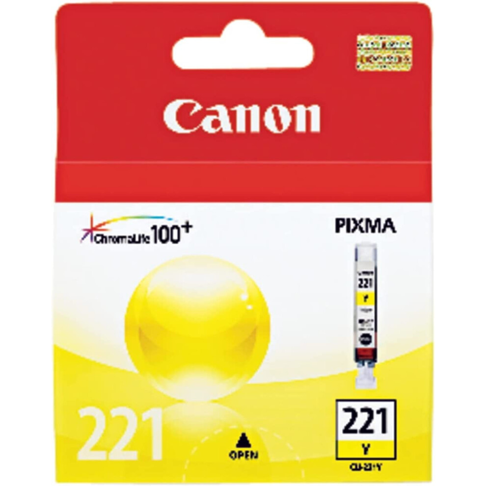 Cli-221Y Chromalife 100+ Ink Tank (2949B001) Yellow 9499224720817