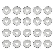 20Pcs Loose Leaf Binder Discs Plastic Planner Binding Rings Hollow Expansion Discs