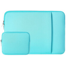 RAINYEAR 14 Inch Laptop Sleeve Case Protective Cover Bag with Front Pocket & Accessories Pouch, Compatible with 14"