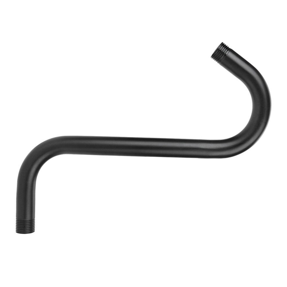Samfox Shower Arm, High Rise S-Curved Shower Extension Arm G1/2" Bathroom Accessory 8In 201 9353595224360