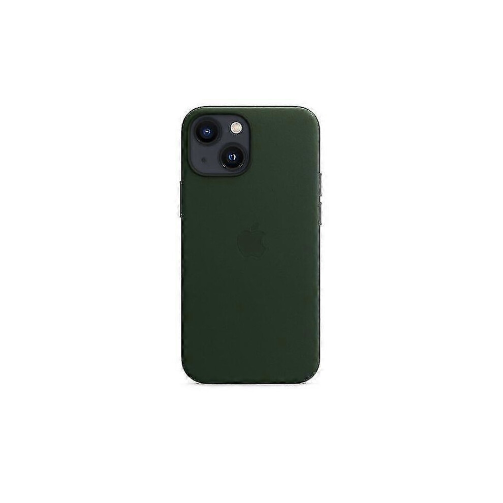 Leather Case For Compatible With Iphone 13 Mini With Magsafe Sequoia Green 9313598803382