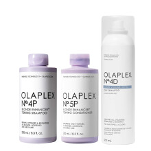 Olaplex No.4P Blonde Enhancer Toning Shampoo, No. 5P Blonde Enhancer T