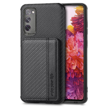 Case for compatible with Samsung Galaxy S20 Fe Rfid Blocking Complete Camera Safety Stand Function Magnetic Card Holder