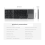 Portable Mini Three Folding Bluetooth Keyboard Wireless Foldable Touchpad Keypad for IOS,Android, Tablet Black 3