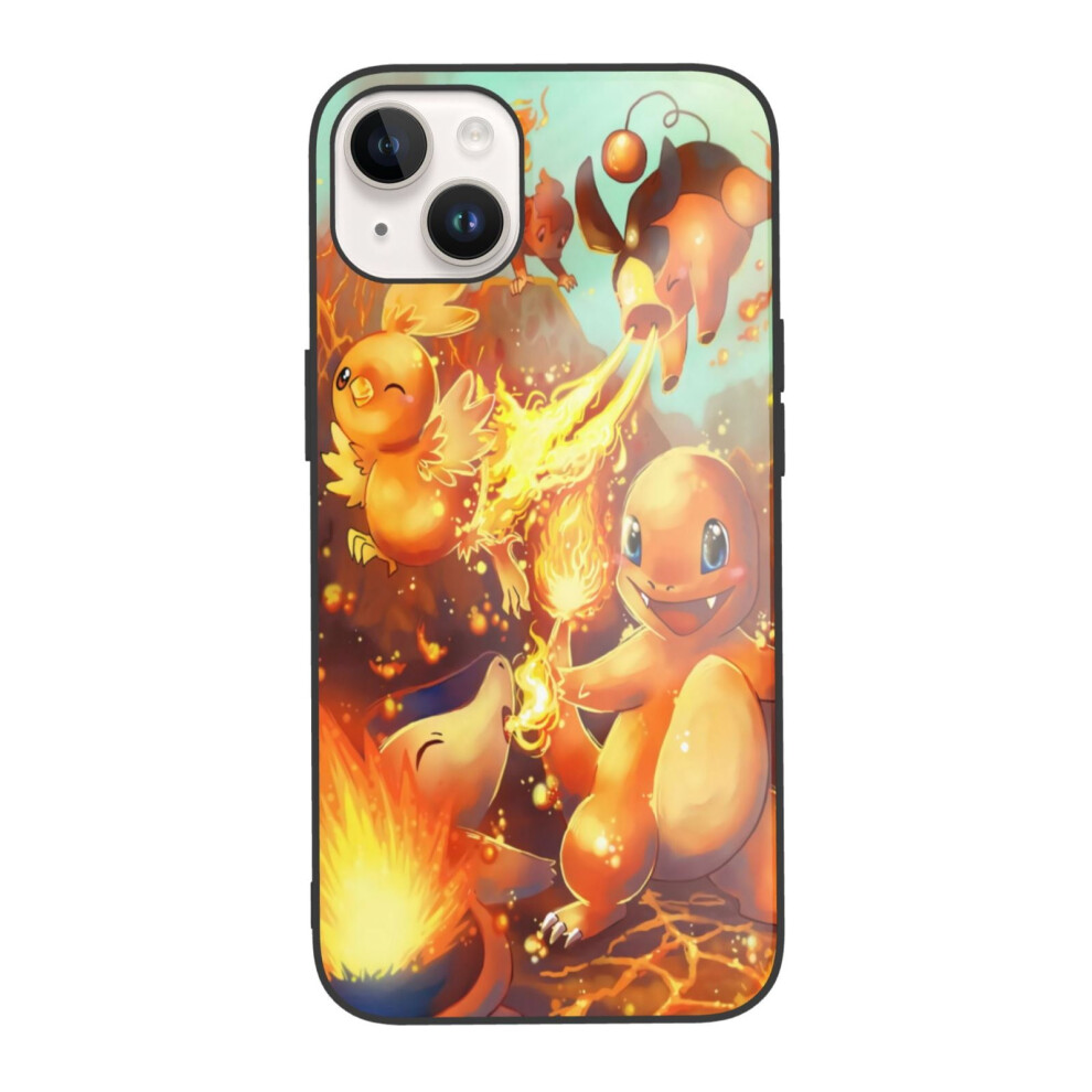 Charizard Compatible With Iphone 14 Phone Case, Tpu Cell Phone Cover For Compatible With Iphone 14 Dual Camera 9353595222359