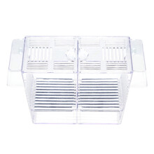 HeroNeo Fish Isolation for Tank Aquarium Box Tropical Fish Breeding Box Production Box Transparent Plastic Aquarium Supplies 2 S