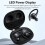 SUSUchens J92 Wireless Earbuds, HiFi Noise Cancelling, LED Display, Bluetooth 5.0, compatible with iPhone, Android, Black 3